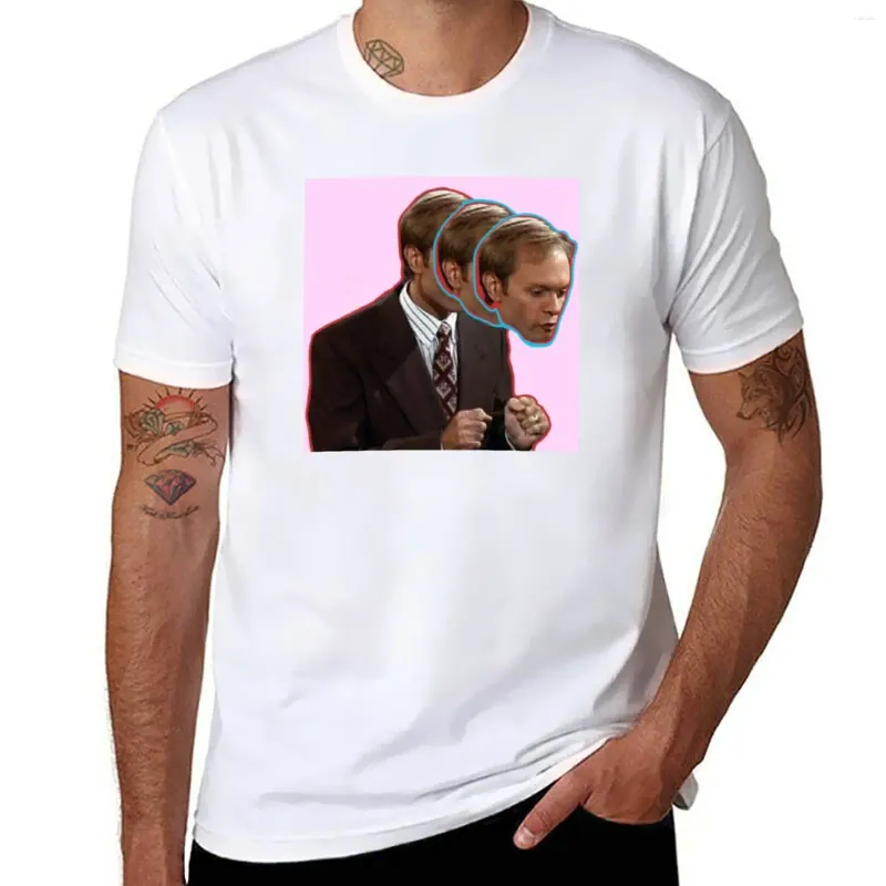 Męskie topy czołgowe zrzeczeni koszulka T-shirt Man Cute Ubrania Mężczyźni