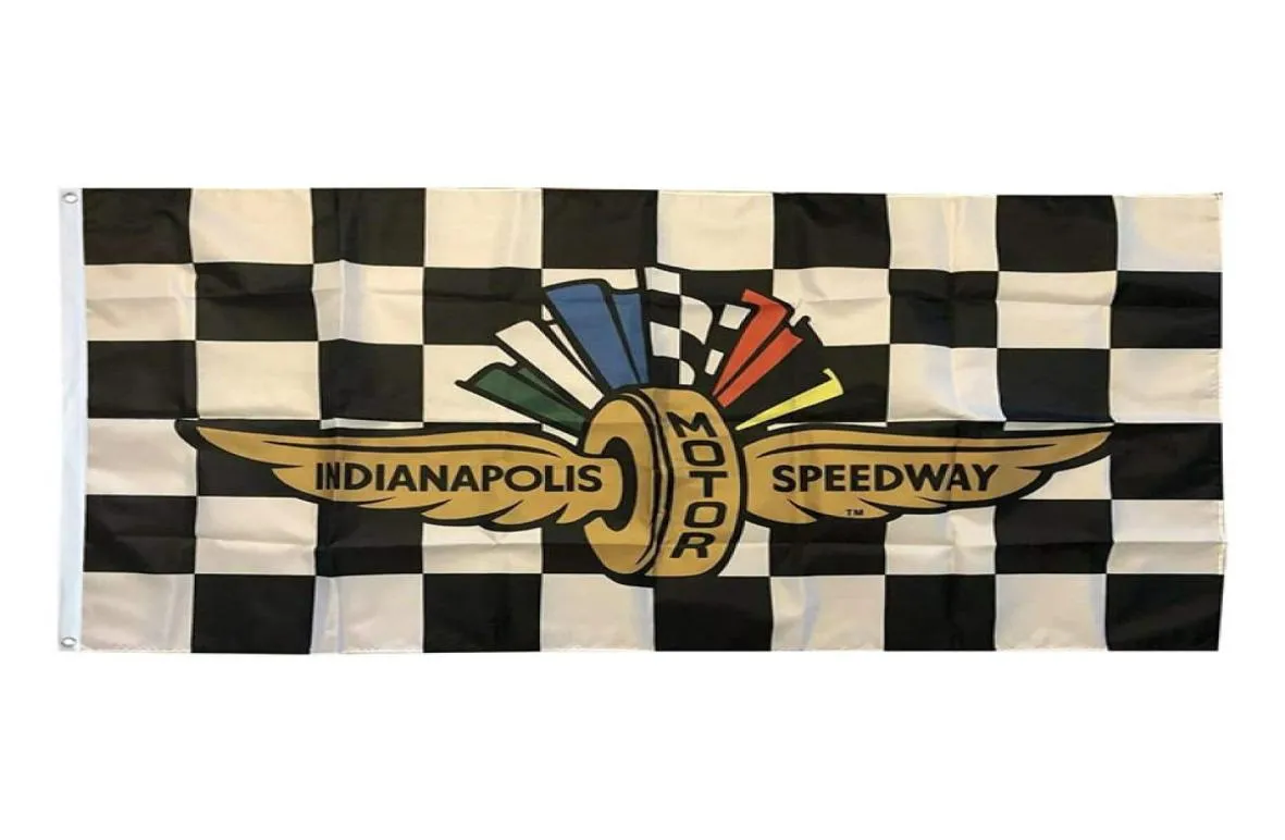 Inpolis Motor Speedway Flag 3x5ft Polyester Outdoor eller inomhusklubb Digital Printing Banner och Flags Wholesale1468265