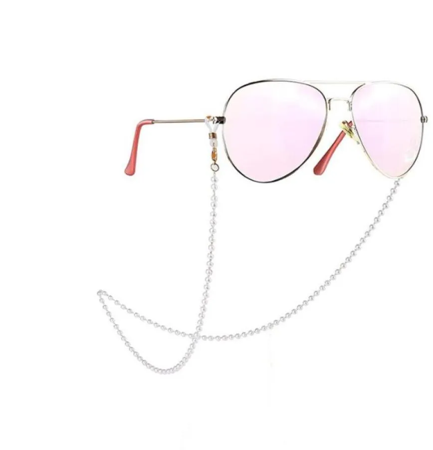 Catene Explosive Women039S Excelosi Glasses Occhiali da sole Maschera Canno REGUARD Pearl European e American2051142