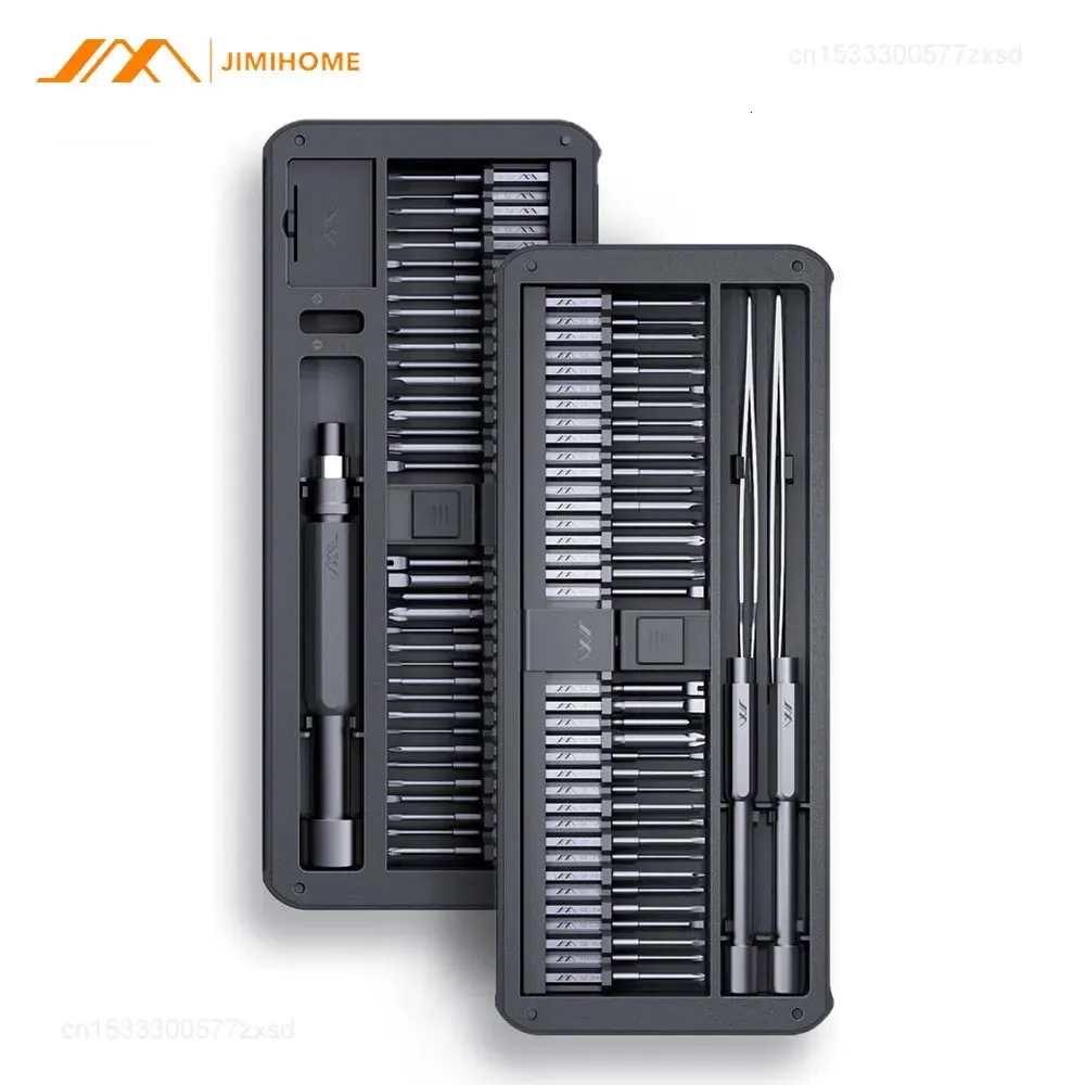 Jimi Jmgnt80 80 في 1 البراغي الدقيقة متعددة الوظائف DIY Screw Driver S2 S2 Bits Steel Bits مجموعة أدوات يدوية مجموعة 240407