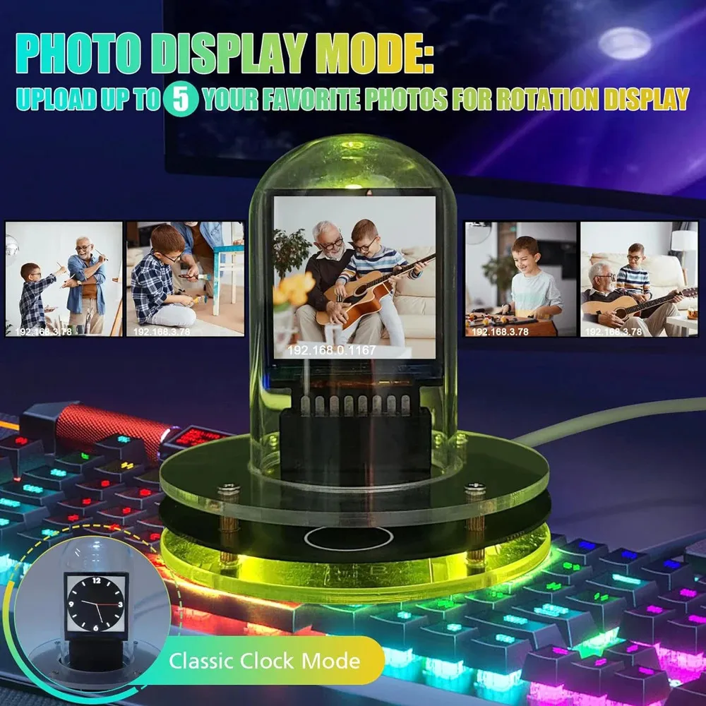 Bitcoin Price Tracker. Nixie Tube Alarm Clock With Color RGB Lights And  WIFI Weather Station. DIY Po Albums And GIF Animations 241113 From Kong08,  $8.05 | DHgate.Com