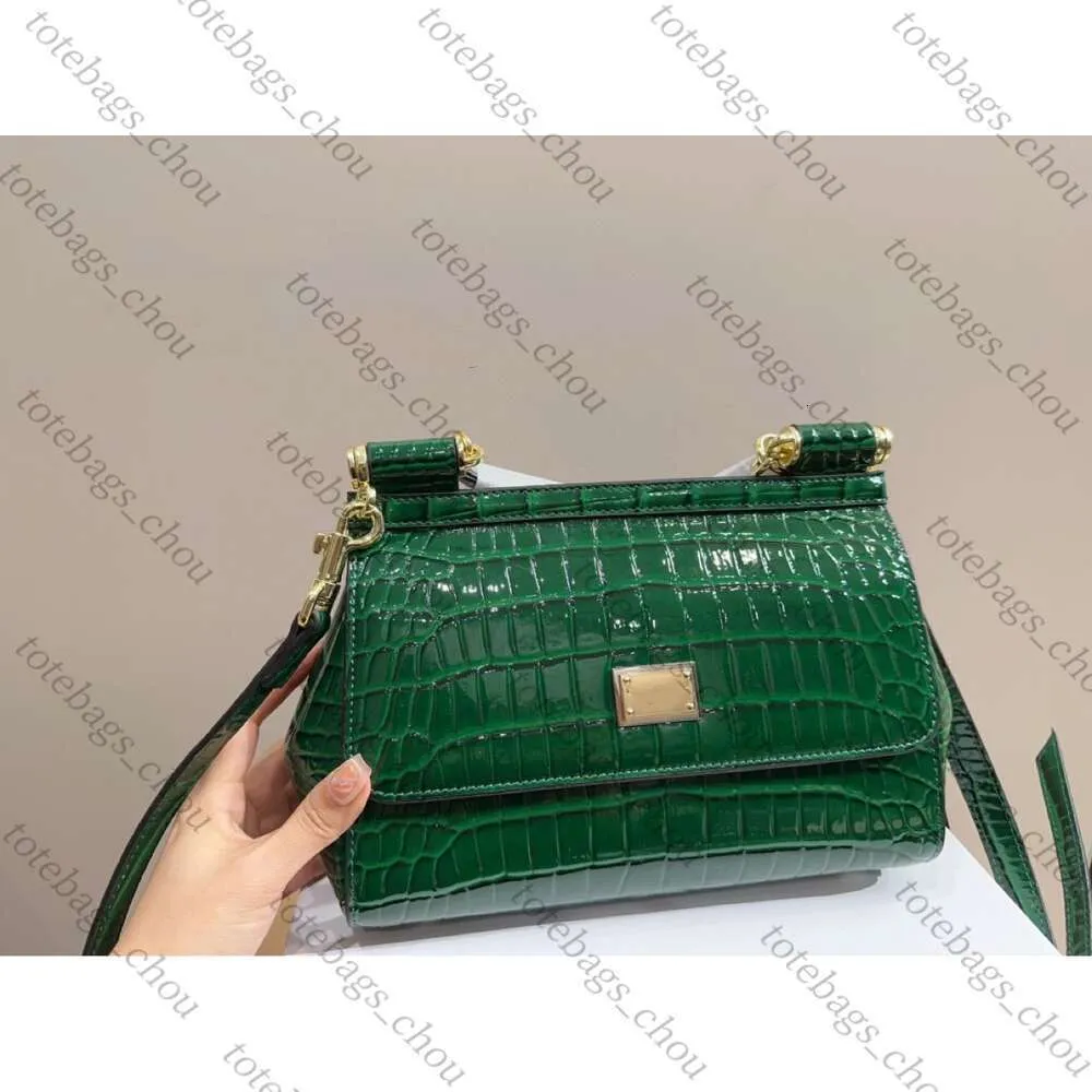 Designer de luxo bolsa bolsa nova saco feminino padrão de palmeira moda crocodilos padrão ombro único straddle straddle bolsa minimalista lagarto
