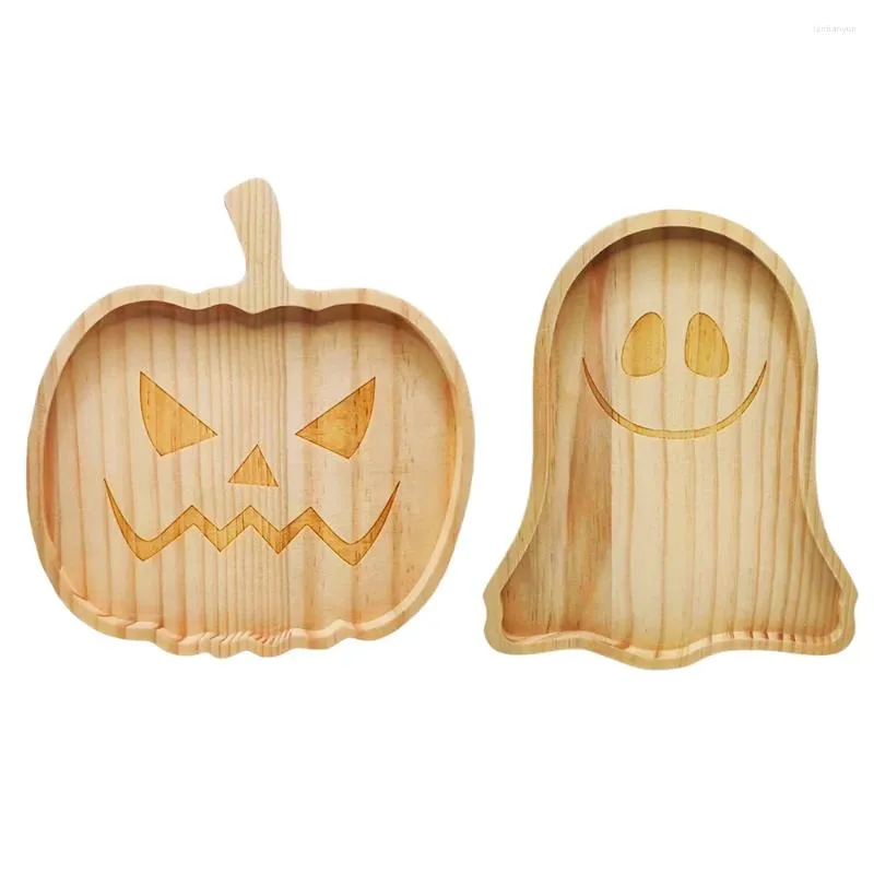 Tabliczki kuchenne Taca Halloweenowa zastawa stołowa Halloweenowe zapasy do liczby i porcji