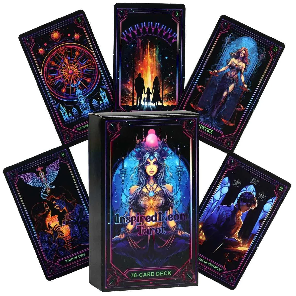 Illuminating Tarot Deck: Premium 78 Card Set for Fortune Illuminating Tarot Deck: Premium 78 Card Set for Fortune