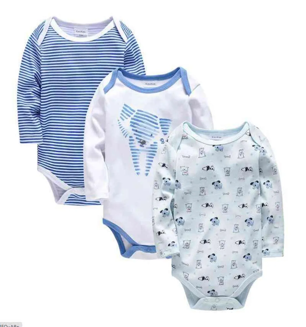 3 PC Brand Brand Ganper Long Maniche di cotone Bennato da ragazzo Abbigliamento da fumetto set di abbigliamento per bambini stampato 012 M Y1219970039572497