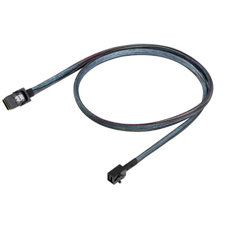 Mini SAS 8643 para SFF 8087 HD Servidor de dados interno Cable Mini-SAS HD SFF-8643 Servidor de dados RAID RAID CABO DE DISCO DE RUIL 50CM 100CM 200CM