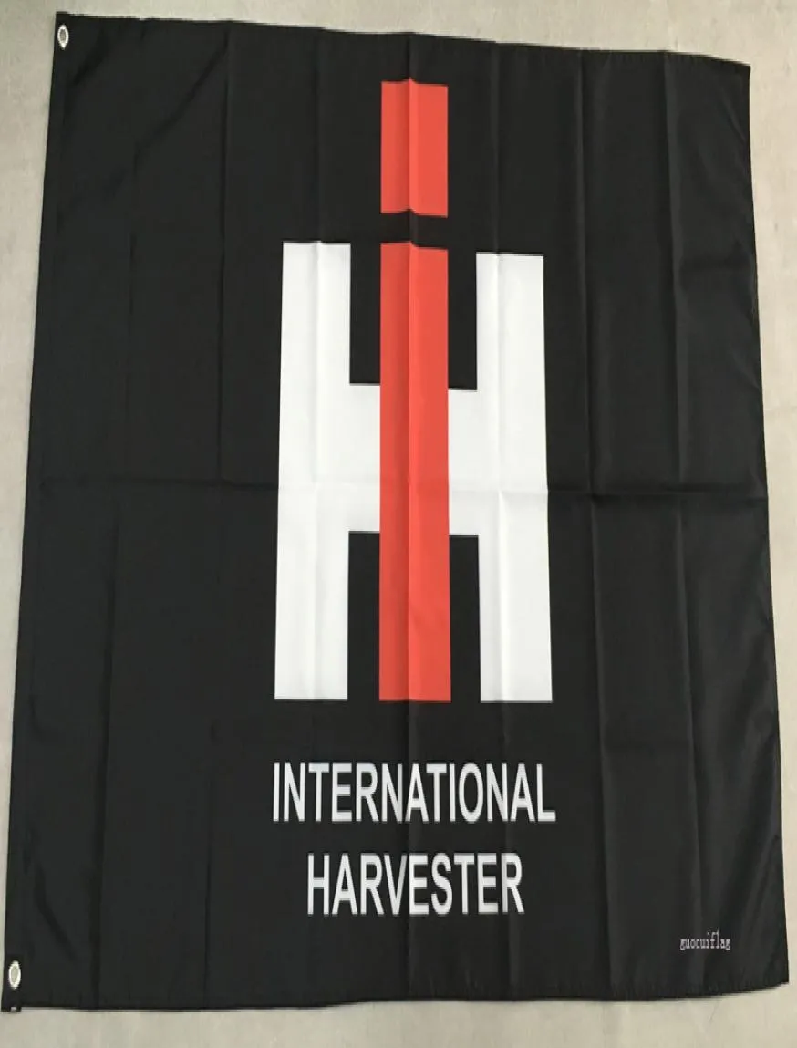 International harvester racing flag 90150CM polyester International harvester banner with metal hole 3x5 ftOutdoor FlagGood Fla3449445