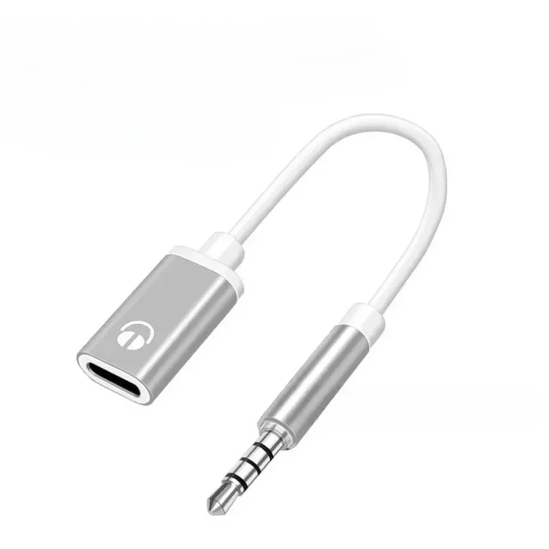 3.5mm Male to Type-c Female Headphone Aux Cable Converter Type-C To 3.5mm Jack Converter Earphone Audio Adapter Cable /