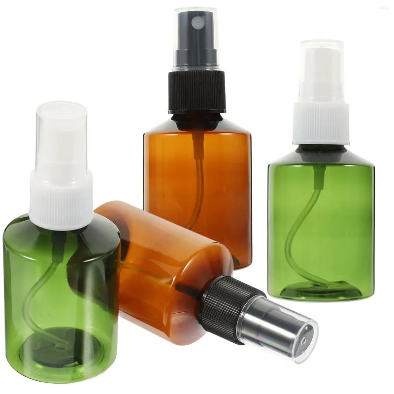 Storage Bottles 4 Pcs Empty Spray Bottle Small Refillable Plastic Liquid