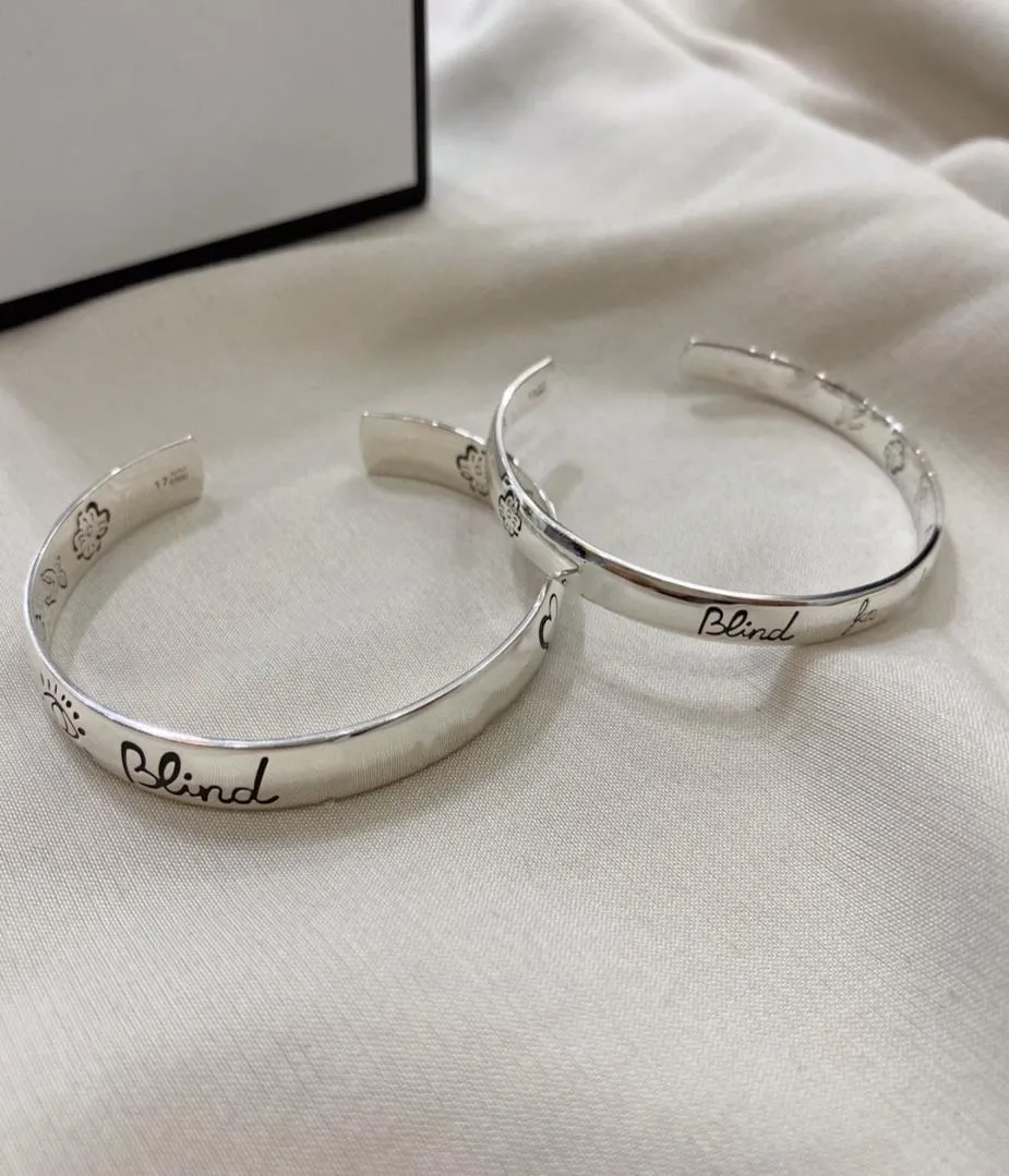 Bracelet ouvert réglable Bracelet sier sierplé pour le bracelet couple bracelet sierplé bracelets de qualité supérieure NRJ4978344