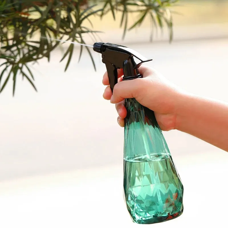 600ml Sprayer Bottle Plant Flower Watering Can Manual Mist Water Spray ...