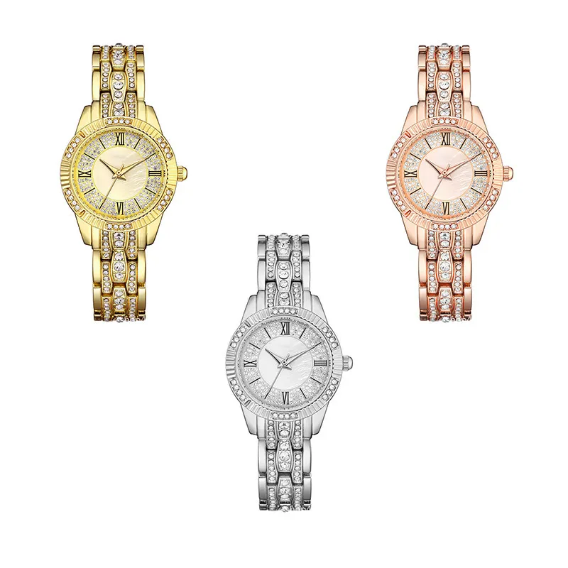 30 -миллиметровые женские часы Quartz Движение смотрит на водонепроницаемые дамы Wirstwatch Designer часы