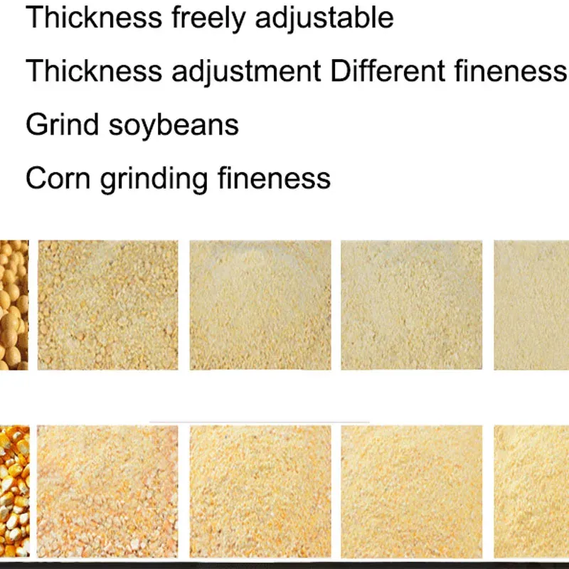 16-Piece High-Power Steel Mill: Multipurpose Grains Powder Machine for ...