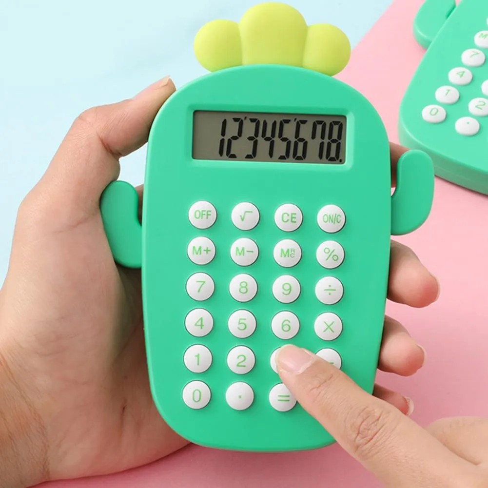 Cactus Calculator Compact Electronic Calculator with 8-Digit LCD Display  Battery Operated Plastic Desktop Calculator from Dhgate Calculators - price  8.37