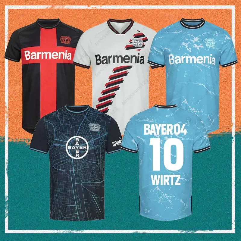 23/24 Bayer 04 Leverkusen Soccer Jerseys 2024 Special Edition Wirtz Boniface Hincapie Hofmann Tapsoba Shirts Schick Palacios Frimpong Xhaka Football Uniform