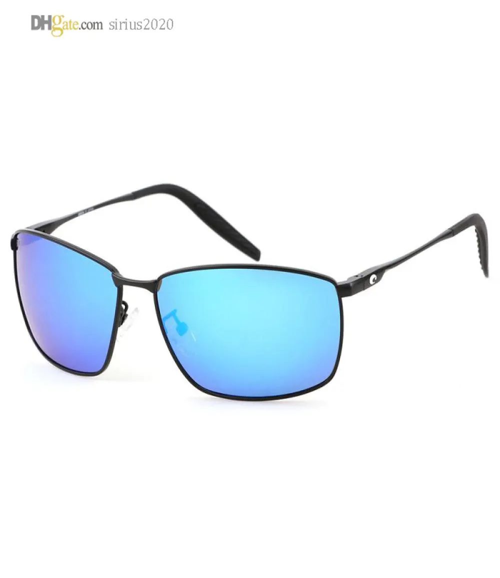 óculos de sol polarizando óculos de sol UV400 Designer Turret Fishing Sun Glasses PC Lentes colorida com moldura de silicone 216192254680857