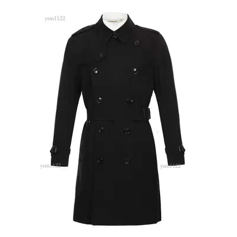 Manteau Homme Mi-Long En Laine Trench Coat Automne Hiver | Double Boutonnage, Coupe-Vent, Grande Taille