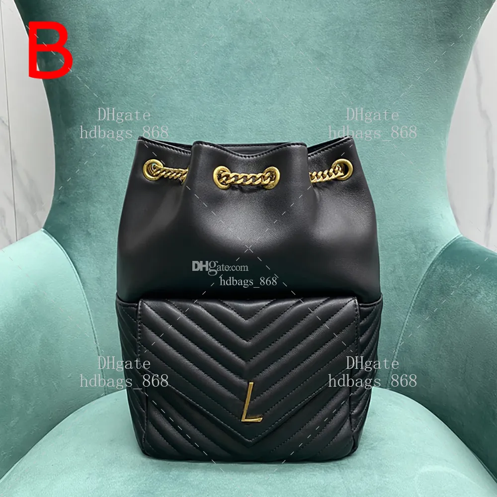 Sacs à bandoulière mini sac de seau décoré avec sac d'épaule de créateur matelassé sac de chaîne de luxe Sac d'épaule de mode 10a miroir 1: 1 de qualité de qualité avec boîte WY020