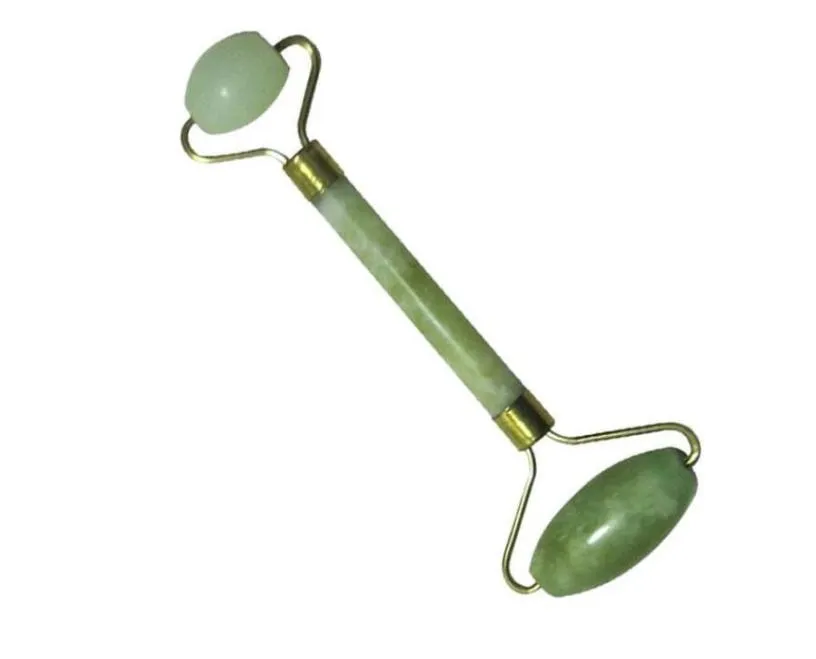 Portable Pratical Jade Facial Massage Roller Anti Wrinkle Healthy Face Body Head Foot Nature Beauty Tools ship3653365