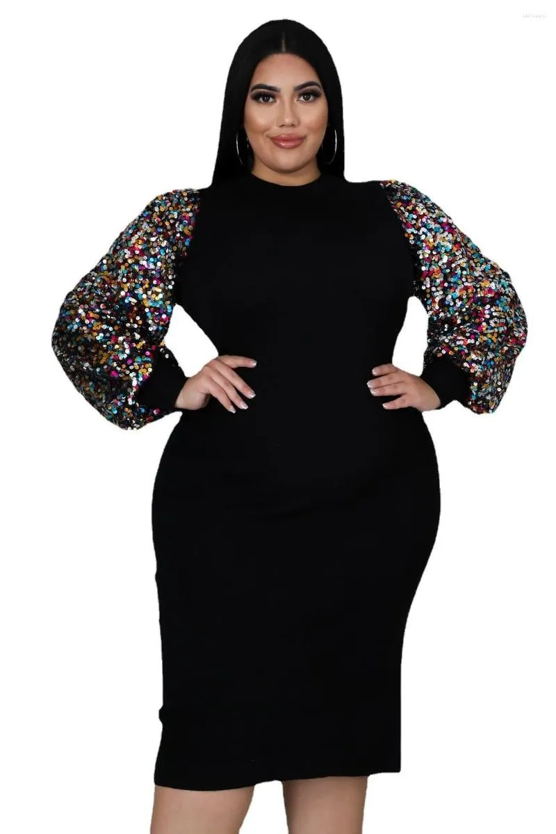 Robes decontractees grosse femme robe de soiree grande taille femme de fete de fete 5xl 2024