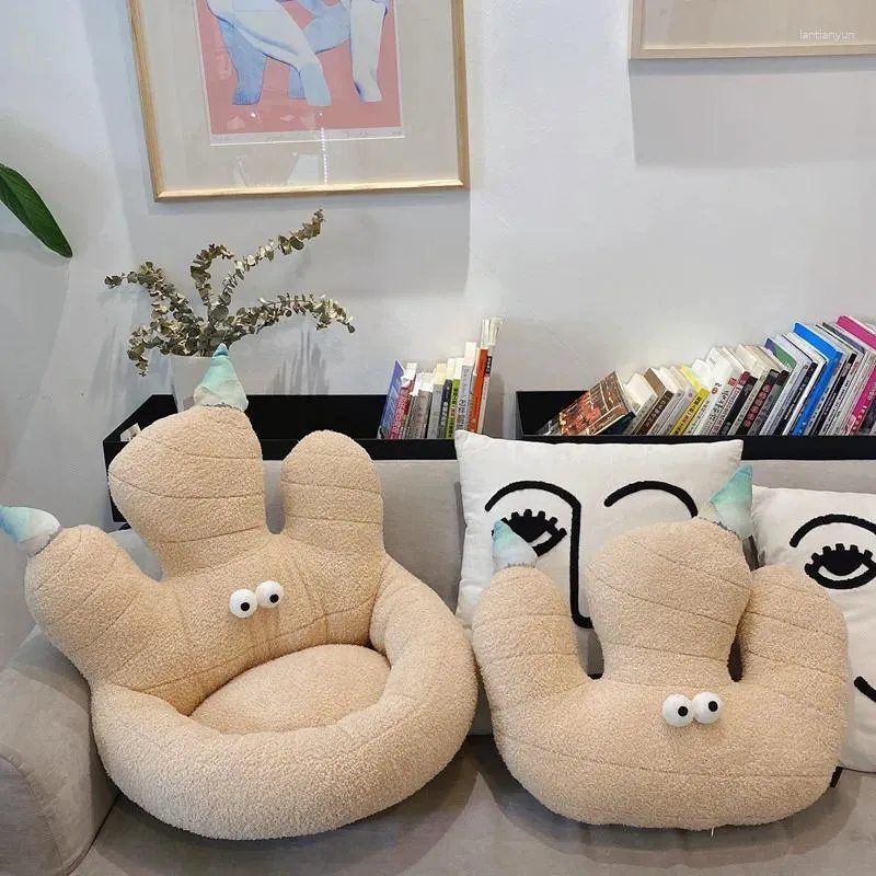 Cuscino zenzero simpatico buco divano stampato di lussureggiante soggiorno morbido comodo sedia da ufficio in cotone pp tessile