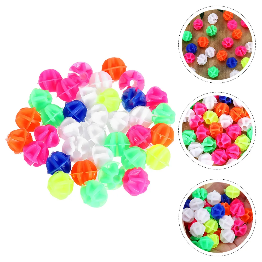 Sosoport 50Pcs Bike Spoke Beads Decor Bicycle Accessories For