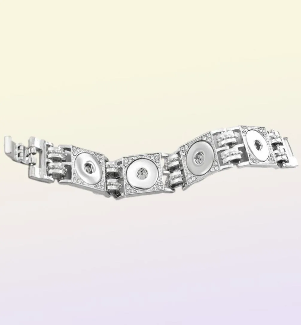 Vocheng Ginger Snap -knapp smycken utbytbar armband 18mm Snap Button Charms Armband VB0748781911