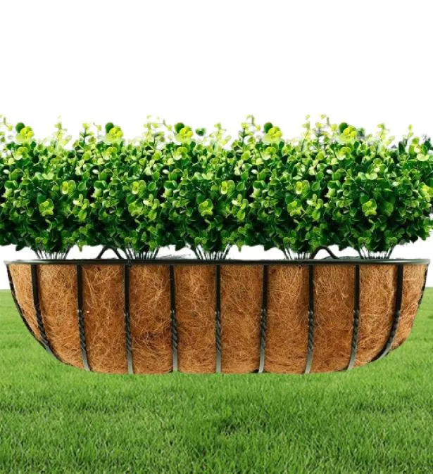 Piante artificiali Fiori Fun Fux Boxwood Ufficio e fattoria Decori esterni per interni7174711