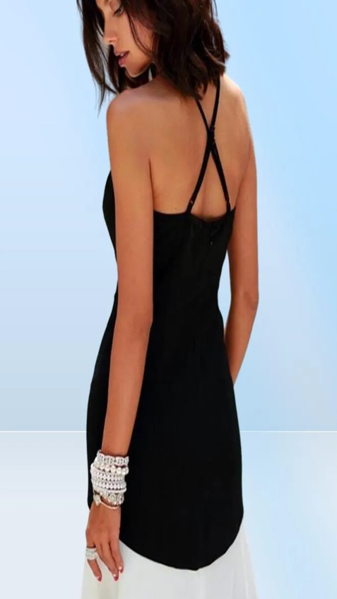 2018 Summer Fashion Женщины Maxi платье сексуальное погружение без спины от плеча Вечерняя вечеринка DRS Черное белое полосатое длинное платье295K6877100