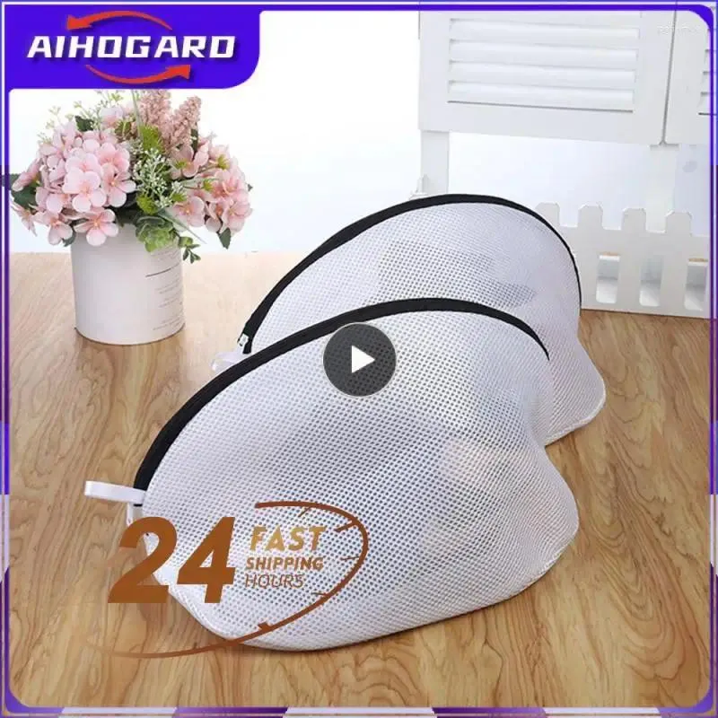 Laundry Bags Clothing Thick Mesh Bag Anti-deformation Protected Filter Household Storage Collection Utensils Shoe Polyester Durable