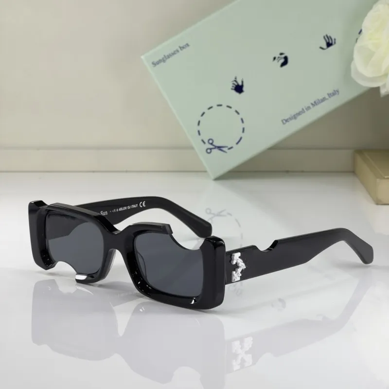 أعلى جودة نظارة شمسية مصممة Sunglass Men Women Sun Glasses Super Star Driving Sunglass للسيدات أزياء النظارات مع Box OW40006