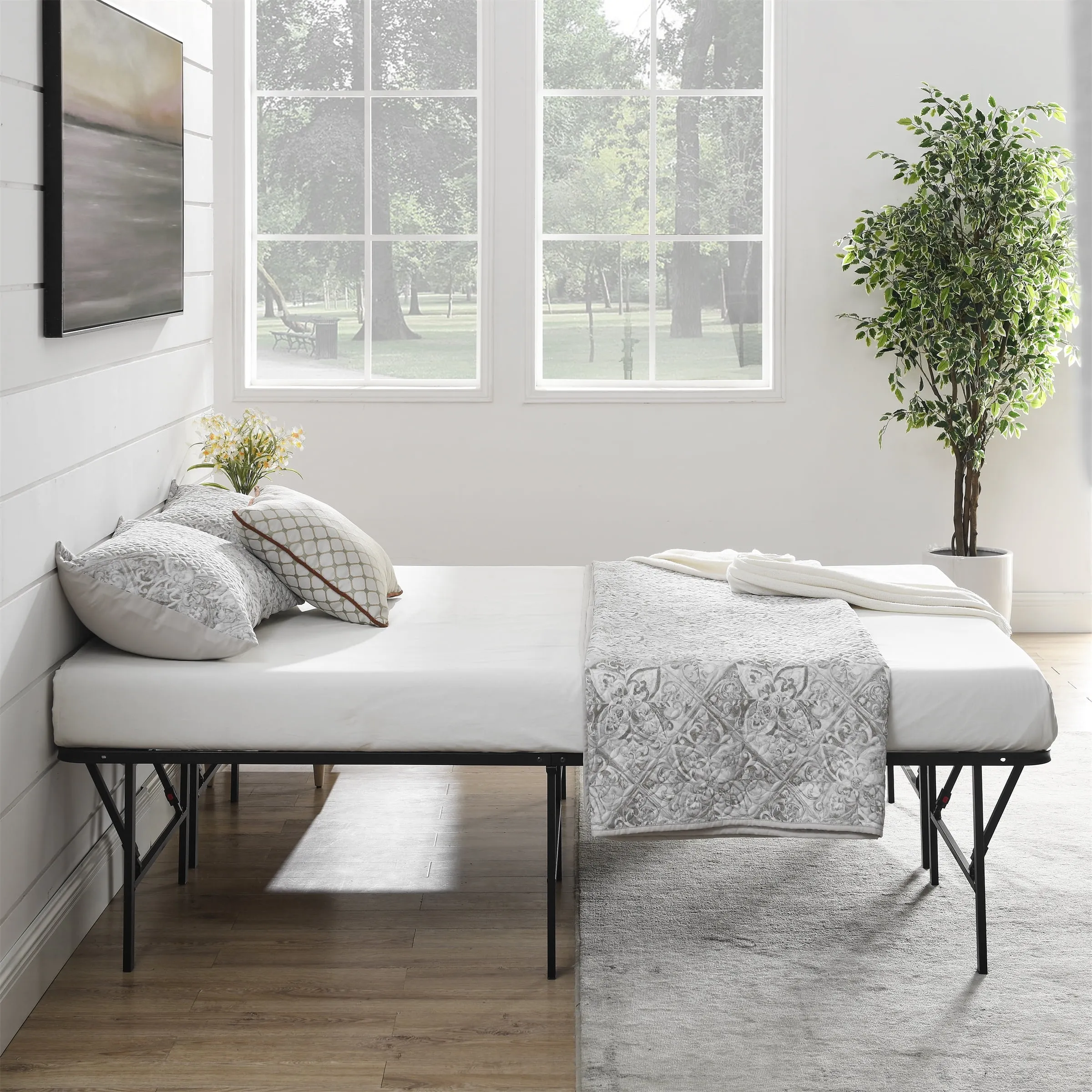 18 High Profile Foldable Steel Queen Platform Zinus Mia Bed Frame Black Mainstays From Yichu02 107.83 DHgate.Com