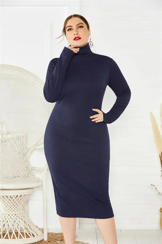 blue velvet turtleneck dress Sweater Knit Mid-Calf Empire Silhouette Dark Women Ages 18-35 from Dhgate Plus size Dresses Wedding Shoes for Kids Girls Great for any cup Astara Sequin Maxi Dress Party dress Size:46 Short