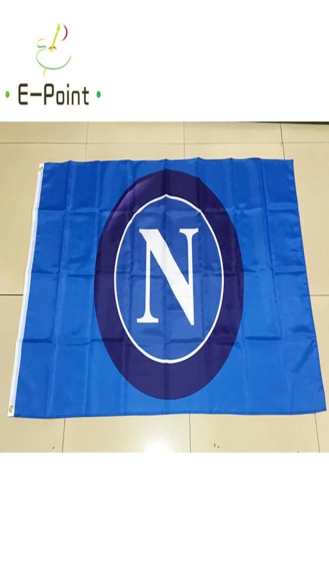 Italie Napoli FC Type B 35ft 90cm150cm Polyester Serie A Flag Banner Decoration Flying Home Garden Flag Flag Cadeaux 3405884