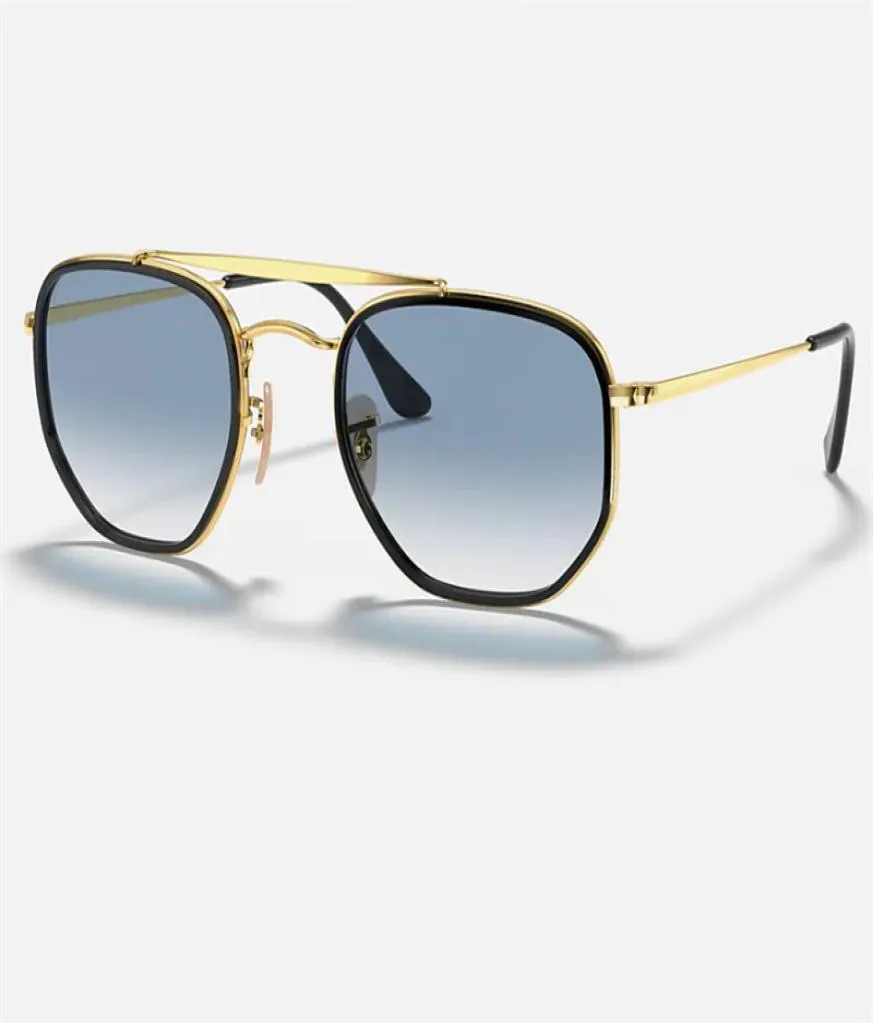 Designer Nuovo stile Fashion Occhiali da sole unisex Uv400 Generale Frame di metallo esagonale con consegna veloce 3648M8617587