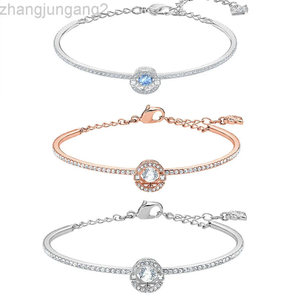 Designer swarovskis bijoux shi jia 1 1 modèle d'origine bracelet cardiaque battant l'élément de sautissement de la femelle Bracelet dynamique femelle