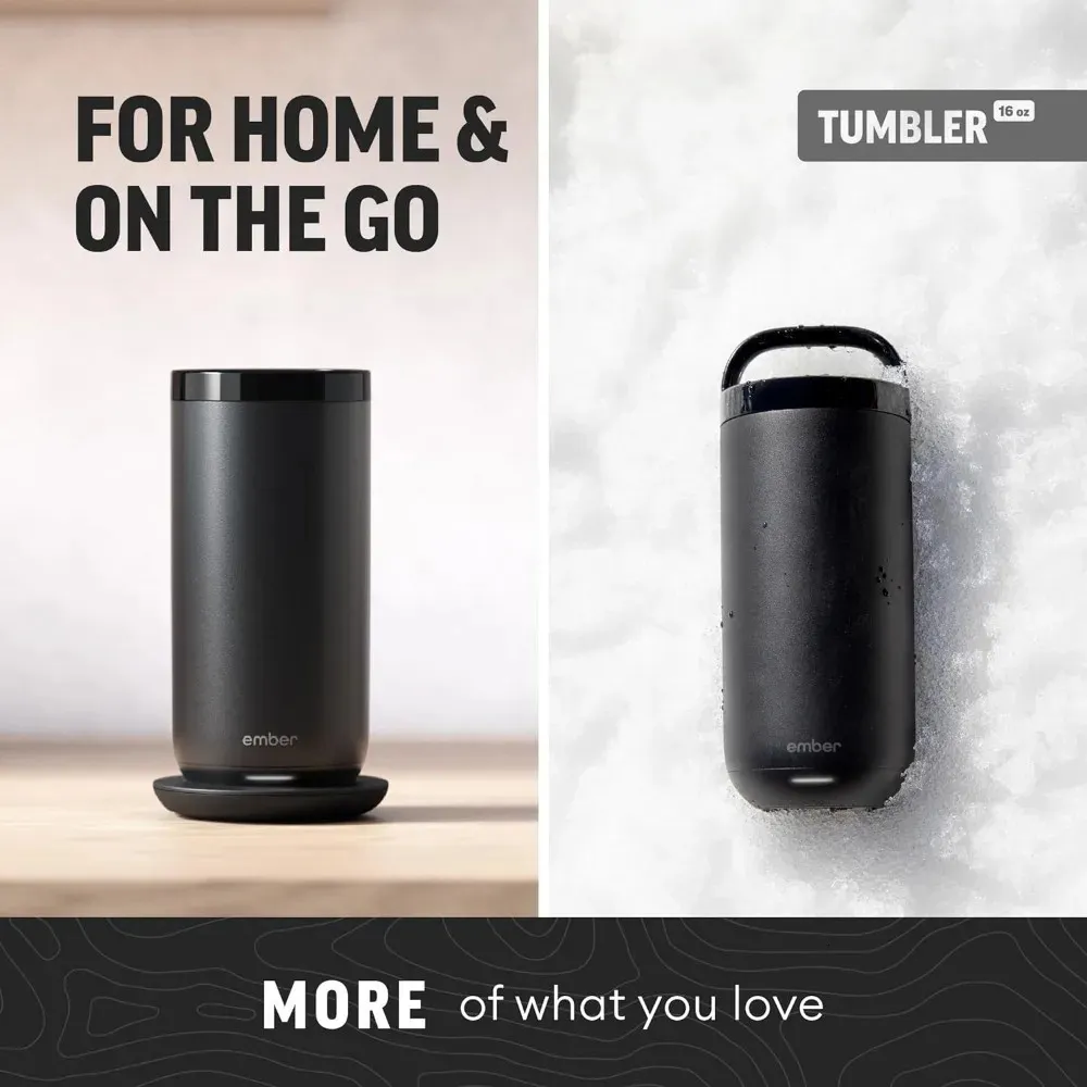 Ember Tumbler Temperature Controlled Travel Mug, Stainless Steel,  App-Controlled Heated Coffee Mug, 3-Hour Battery Life, Black 241114 from  Dhgate Thermos Cup - price 296.32