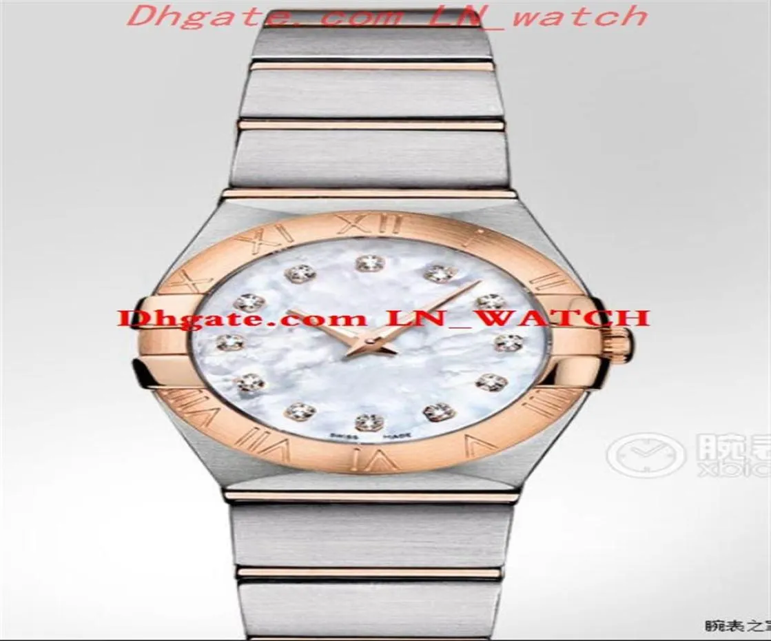 Nowa konstelacja 123 20 24 60 55 001 123 20 38 58 00 KOLECZNIE Klasyczne zegarki Casual Watches Top Brand Lusury Lady Quartz Wristwatch High Qu5285590