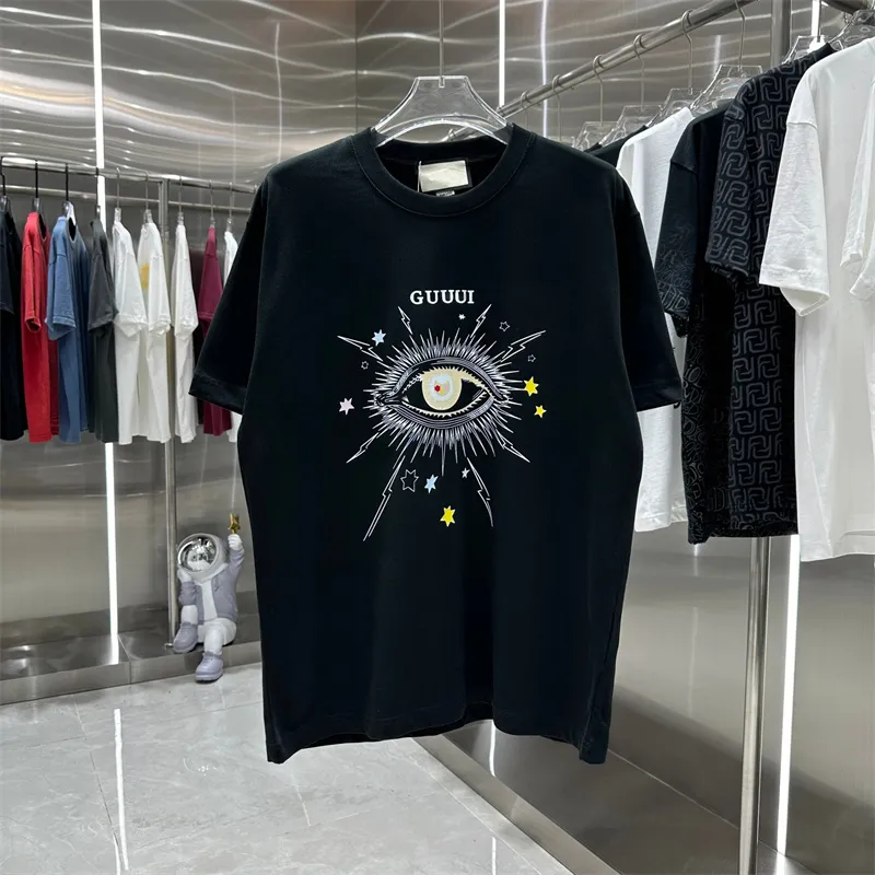 Summer Mens Designer T Shirt Casual Man Womens Loose Tees med bokstäver Tryck Kort ärmar Top Sell Luxury Men Loose Edition T Shirt Size M-XXXL A22