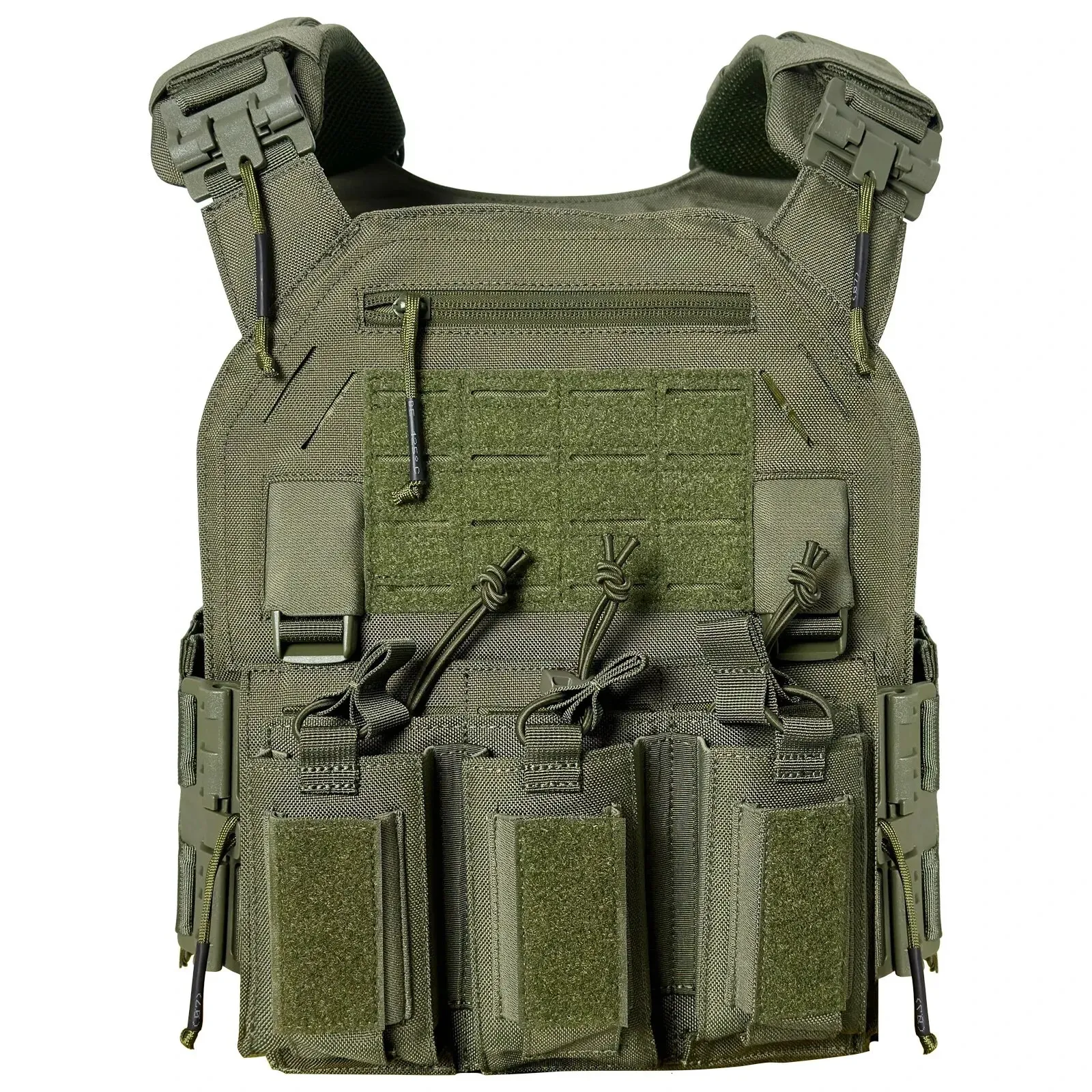 Advanced 1000D Nylon Redução rápida de laser MOLLE SISTEMA MOLLE SISTEMA CONJUNTO TÁTICO COM BOMCH DUPLO TRIPLE MAGULATE 240408