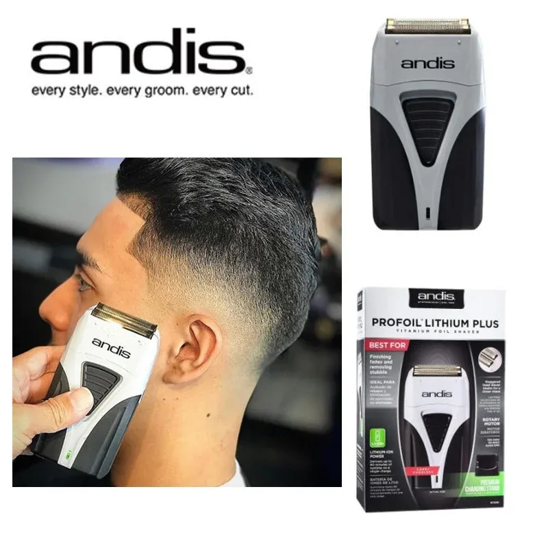 Ножницы оригинальный Andis Profoil Lithium плюс парикмахерская для чистки волос Электрическая бритва для мужчин Razor лыстные волосы поставляются американски