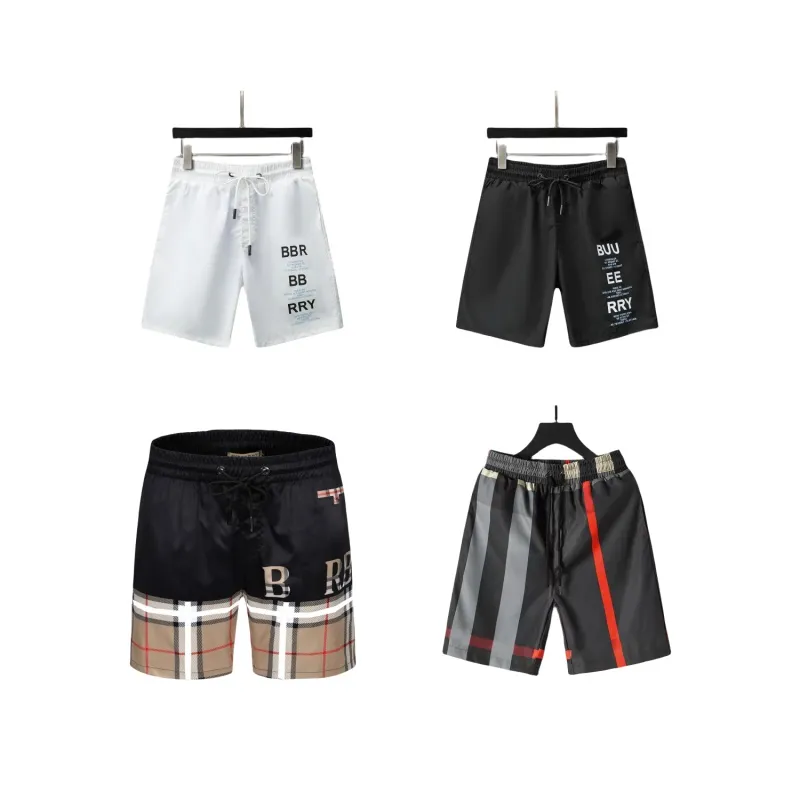 Sommershorts Luxus Shorts Herren Kurzfrau -Shorts Mode lose Schwimmanzüge Frauen Streetwear Kleidung Schnell trocknende Badebretter gedruckte Strandhosen gedruckt