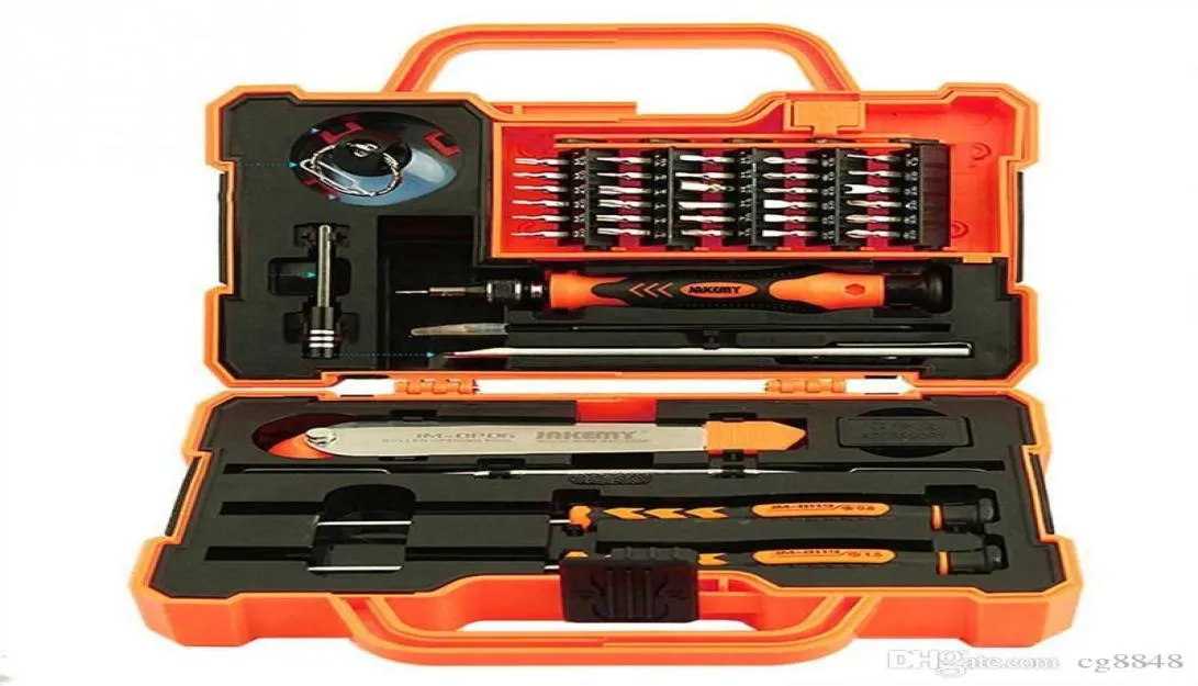 45 I 1 Electronics Repair Tool Kit Multi Bits Skruvmejseluppsättning med pincett Spudger för bärbar dator -mobiltelefon Tablett Reparation3298021