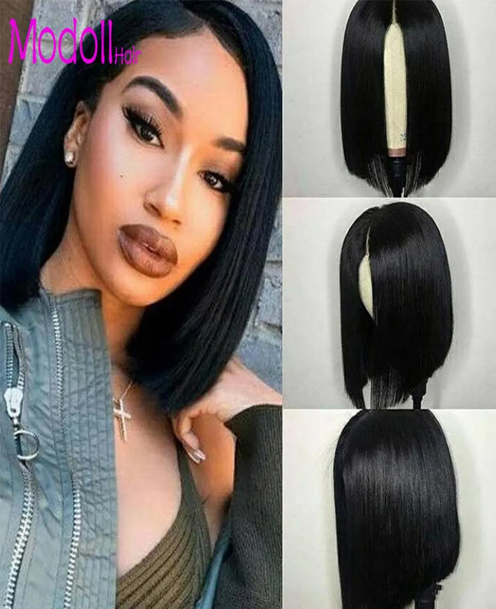 Straight blonde Bob Wig Brazilian Ombre Wig Short Lace Front Human Hair Wigs With Baby Hair Remy Hair For Women dhgate 150 Densit8278547