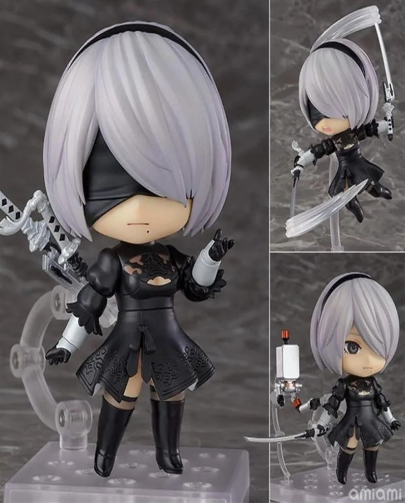 NieR Automata YoRHa No 2 Type B 2B 1475 fighting action figure PVC toys collection doll anime cartoon model for Christmas gift Y15376950