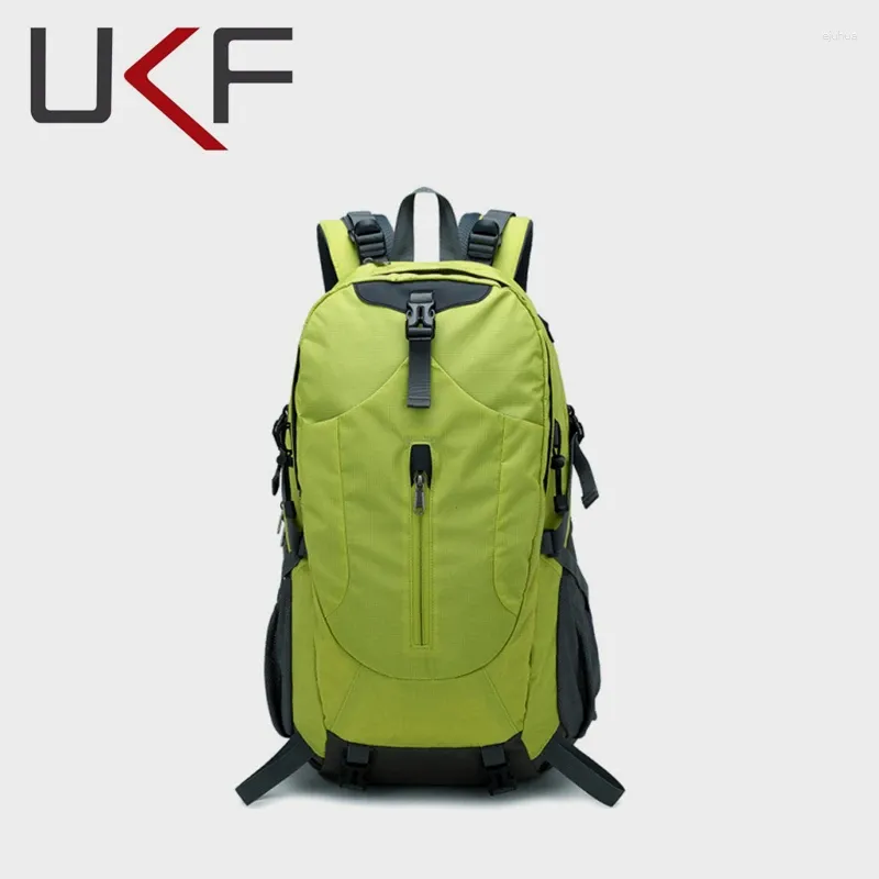 Backpack UKF UKF maschile escursionista esterno impermeabile racca macinaino unisex sacca da campeggio grande capacità