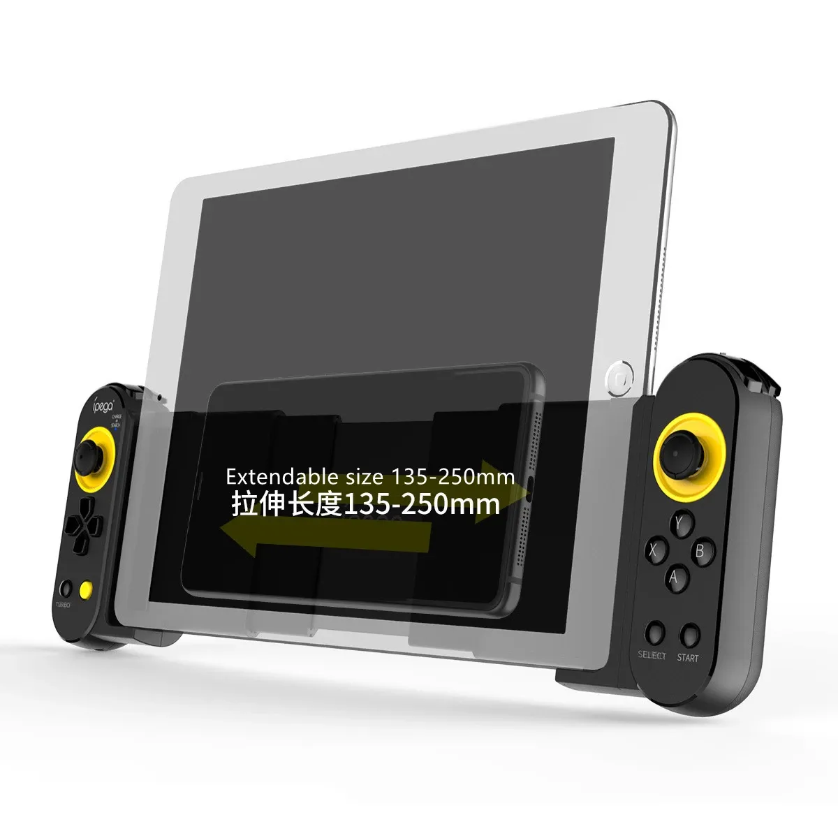 Gamepads беспроводной геймпад Bluetooth Joystick Trigger Estactable Game Controller для iPad для Xiaomi Android ios ios pubg