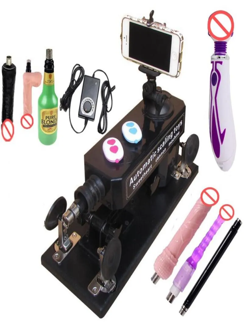 Newest Sex Furniture Upgrade Affordable Machine Gun for Men and Women Automatic Masturbation Love Robot Machine Set Adult Toys w5966965