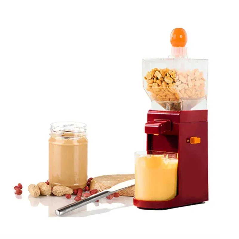 Blender Household Electric Peanut Butter Machine Small Cooking Grinder Household Sesame Paste Machine Electric Automatic Refiner