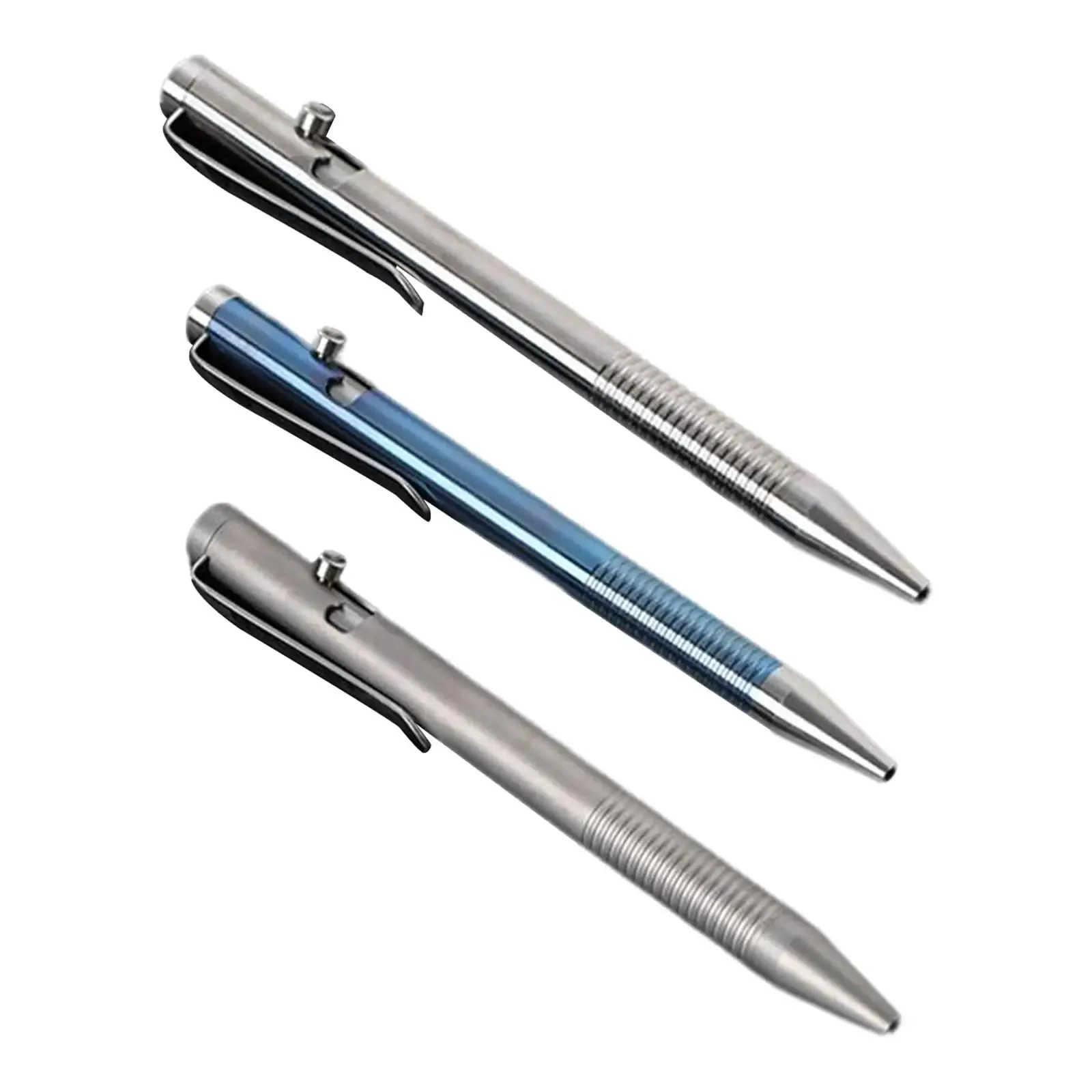 Pensje nowość Bolt Action Pen Titanium Stop 0,5 mm Point Portable Pocket Penfball Pen Pen Pen Pen Pen do codziennego użycia